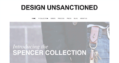 Desktop Screenshot of designunsanctioned.com
